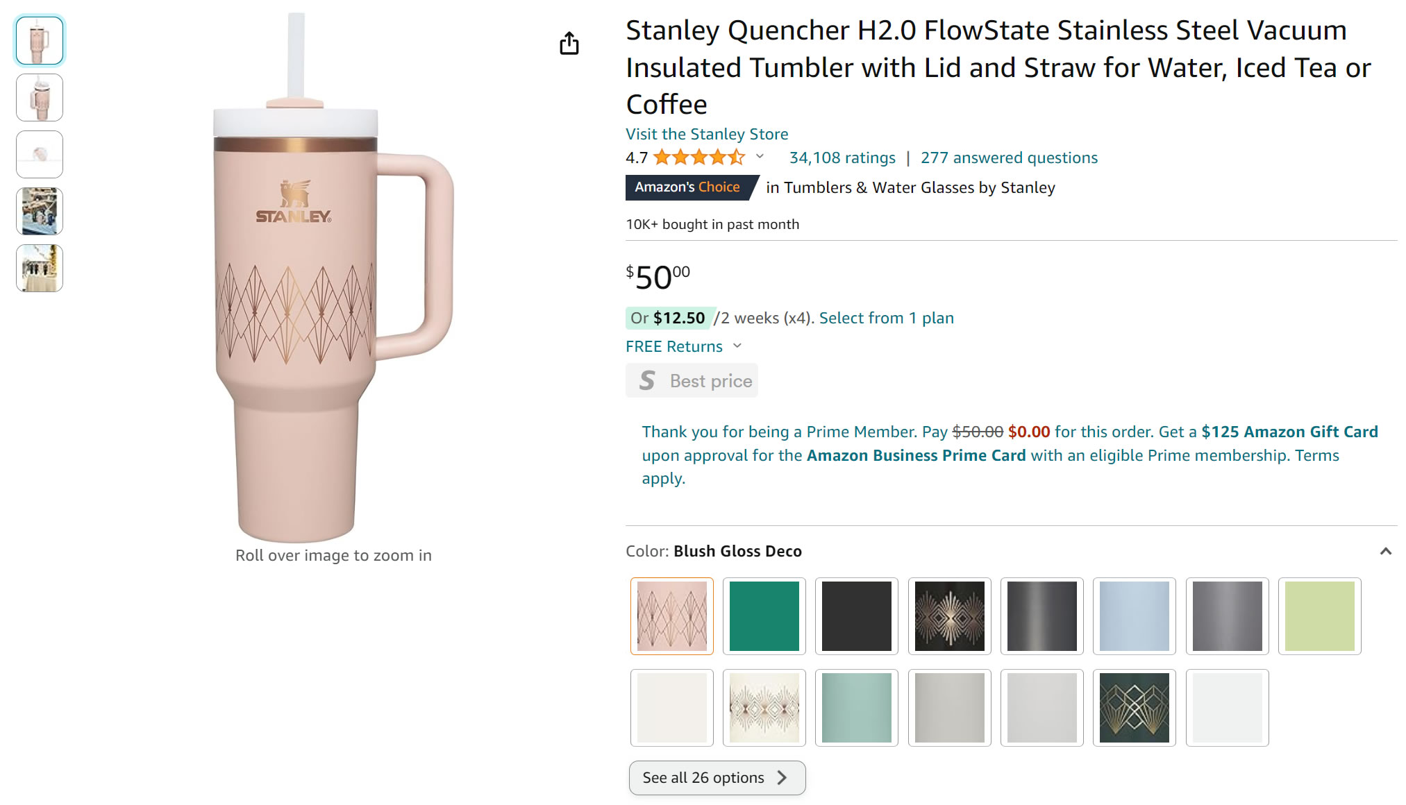 Stanley Quencher H2.0 - Insulated Tumbler